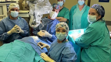 Exitoso trasplante de córnea salva la vista de un hombre
