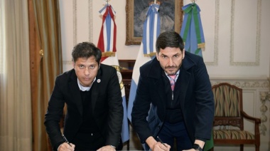 Kicillof y Pullaro firman acuerdo federal contra el narcotráfico y critican a Javier Milei