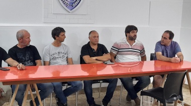 Se realizó una reunión entre autoridades de la Liga de Fútbol de Olavarría y el Municipio