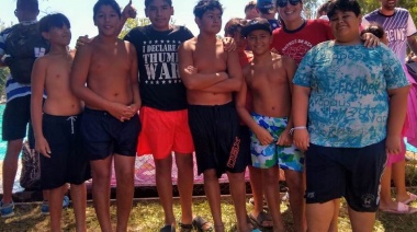 Los Centros de Día de la ciudad participaron de un encuentro de natación