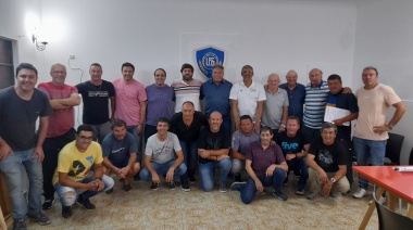 Se realizó una reunión entre autoridades de la Liga de Fútbol de Olavarría y el Municipio