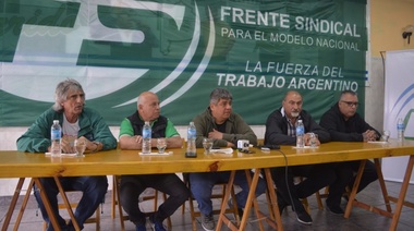Pablo Moyano en Olavarría: "La prioridad es derrotar a este gobierno con los votos y sacar al neoliberalismo"
