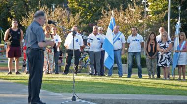 Se desarrolló el acto conmemorativo por el 211º Aniversario de la Creación de la Bandera