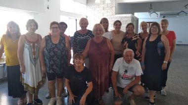 Iniciaron las clases de folclore en el Centro de Jubilados y Pensionados Municipales