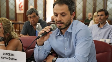 Martín Endere denunció discriminación a Olavarría en el “reparto de los fondos de Provincia y Nación”