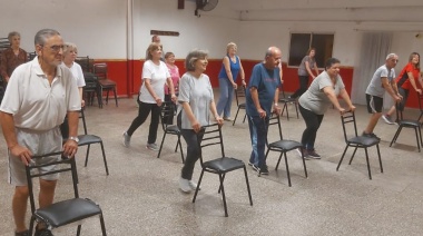 Continúan las propuestas deportivas y recreativas para personas adultas mayores