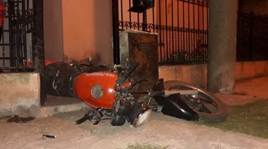 Se conoció la identidad del motociclista que falleció en un accidente en Santa Cruz y Buchardo