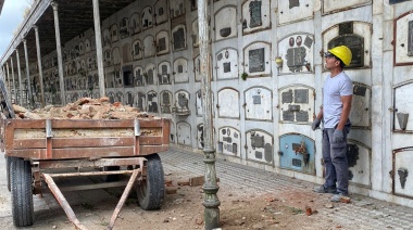 Se desarrollan trabajos de mantenimiento y mejora en el Cementerio Municipal