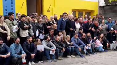 Horacio Rodríguez Larreta y Diego Santilli visitaron la ciudad