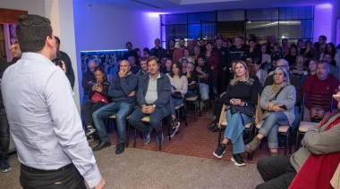 El PJ Olavarría reinauguró su histórica sede