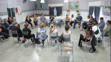 Wesner recorre las localidades junto a organismos provinciales y nacionales