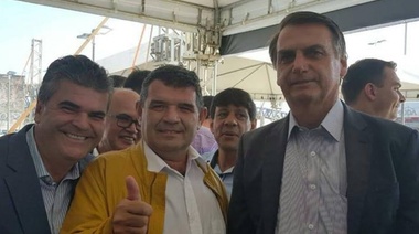 El diputado Alfredo Olmedo se reunió con el Presidente de Brasil, Jair Bolsonaro