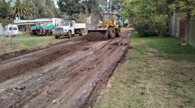 Se llevaron adelante tareas de mantenimiento y limpieza en Hinojo