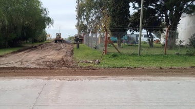 Se llevaron adelante tareas de mantenimiento y limpieza en Hinojo