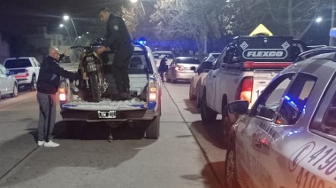 Una fiesta clausurada e infracciones de tránsito detectadas en la madrugada de hoy
