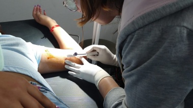 Hubo una jornada sanitaria en el Servicio Territorial Nº 4