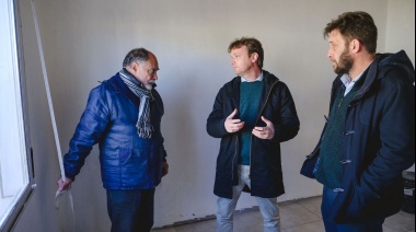 Maximiliano Wesner y Diego Menéndez recorrieron dos barrios en ejecución en la ciudad