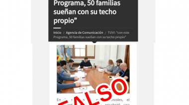 Mercedes Landívar apuntó al Municipio y dijo que publica “noticias falsas”