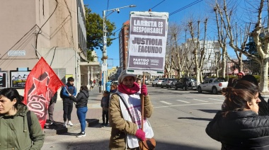 Al grito de "justicia", se movilizaron por Facundo Molares en Olavarría