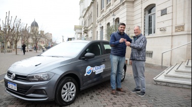 Galli encabezó la entrega de premios del sorteo del Buen Contribuyente