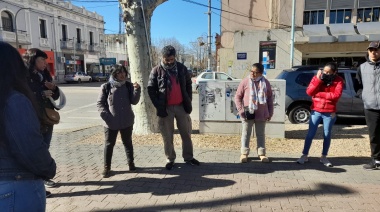 “Supuestamente para Robbiani no hay pobreza, estamos acá porque nosotros creemos todo lo contrario”