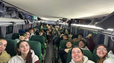 Estudiantes de escuelas de gestión privada de Olavarría iniciaron sus viajes de fin de curso