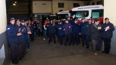Llegaron 3 nuevas unidades al Cuartel Central de Bomberos Olavarría