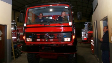 Llegaron 3 nuevas unidades al Cuartel Central de Bomberos Olavarría