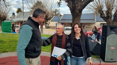 Entregaron la mención "Honor al Mérito Ciudadano" al "Cholo" Corridoni