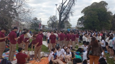 La juventud festejó el Día del Estudiante y de la Primavera