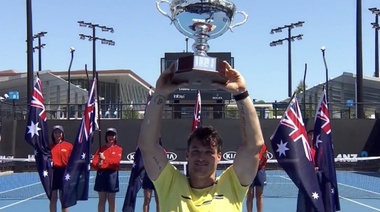 Gustavo Fernández se coronó campeón en el Abierto de Australia
