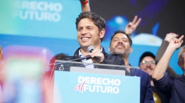 Kicillof arrasó, llamó a votar por Massa y dijo que CFK “sigue liderando”
