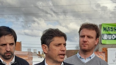 Axel Kicillof vendrá a Olavarría este miércoles