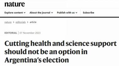 La revista Nature destrozó a Milei por querer recortar en ciencia, educación y salud