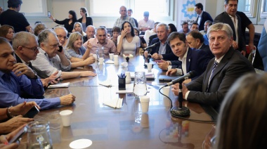 Con Kicillof a la cabeza, legisladores y gobernadores de UP rechazaron el proyecto