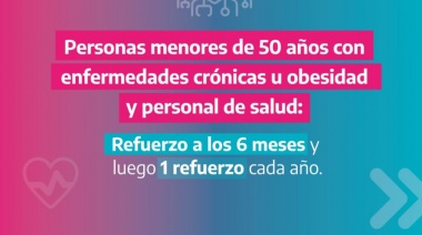 Covid-19: el gobierno bonaerense recomendó aplicarse los refuerzos de la vacuna ya que circula nueva variante