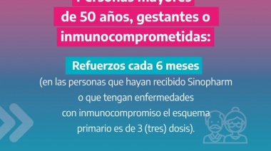 Covid-19: el gobierno bonaerense recomendó aplicarse los refuerzos de la vacuna ya que circula nueva variante