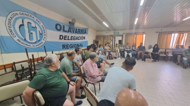 La CGT Regional Olavarría ultimó los detalles de la manifestación del 24E