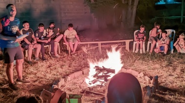 El Programa Callejeada de Hinojo y Sierra Chica llevó adelante un campamento de verano