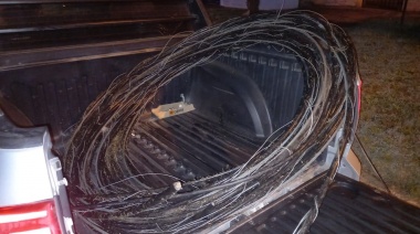 Barrio 12 de Octubre: Detienen a una persona intentando robar cables