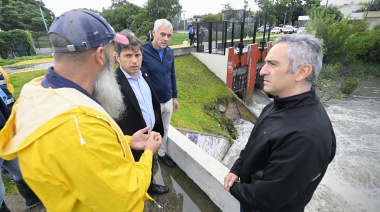 Despliegan operativo de asistencia tras el temporal en la provincia
