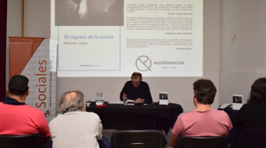 Marcelo Justo presentó el libro “El regreso de la noche”