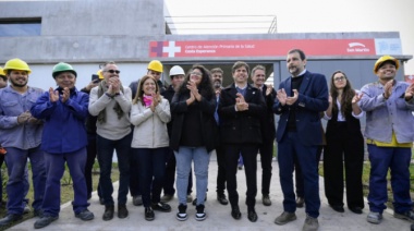 Kicillof lideró la apertura de centros de salud y de producción de alimentos
