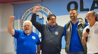 Emotiva ceremonia de normalización de la CGT Delegación Regional Olavarría