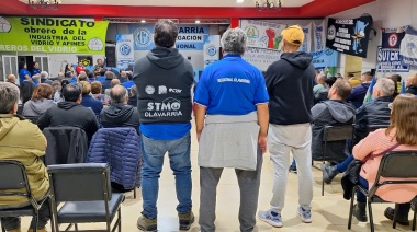 Emotiva ceremonia de normalización de la CGT Delegación Regional Olavarría
