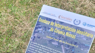 Se presentó el Sendero de Interpretación Identitaria de Colonia Nievas