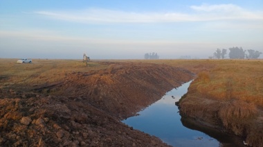 El Municipio inició obras hidráulicas en Sierra Chica