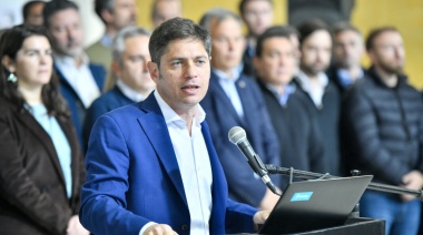 El intendente Wesner acompañó a Kicillof en el reclamo por fondos a Nación