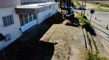 Avanzan los trabajos en torno a la Escuela N° 6 “Coronel Olavarría”