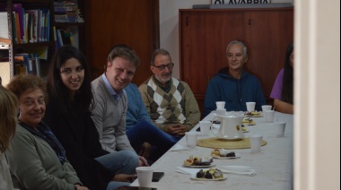 Día del Escritor: Wesner compartió un encuentro con referentes de las Bibliotecas Populares de Olavarría
